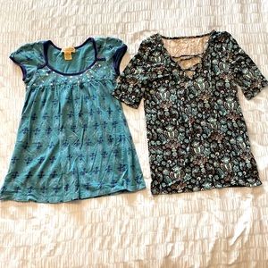 Tee shirt bundle American Eagle and next era couture